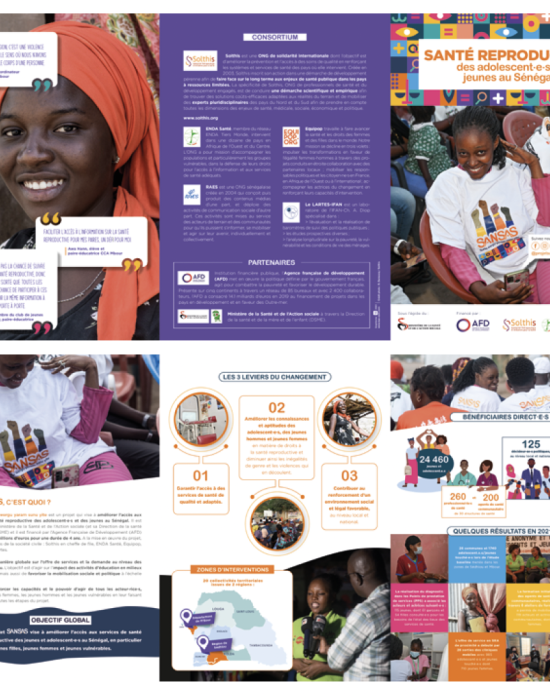 Mise en page plaquette projet SANSAS